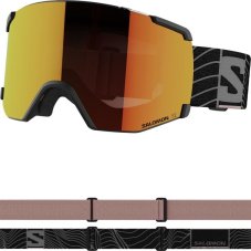 Salomon S/VIEW BLACK RES W/Uni MID RED