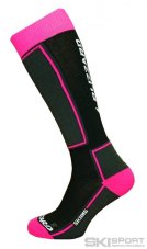 Blizzard SKIING SKI SOCKS black/pink