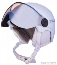 Blizzard W2W DOUBLE VISOR white matt, smoke lens, mirror