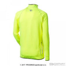 Progress CLAVOS HI-VIZ pánská běžecká mikina