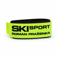 Pásek na lyže neonově žlutý